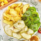  Combo 30 Gói Trà Detox Mix ĐÀO LÊ KIWI + Tặng Bình Thủy Tinh (Trà hoa quả Sấy Khô - Trà Thảo Mộc) 