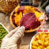  Khoai Lang Lát Sấy Mật Ong Mix Tím Vàng Lon 200gr 