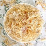  Rong Sụn Khô Không Muối (Rong Chân Vịt - Rong Biển Trắng - Rong Sụn Trắng) Túi 1kg 
