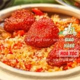  Dâu Tây Sấy Muối Ớt Lon 500Gram 