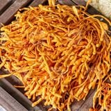  Nấm Đông Trùng Sấy Khô VIP (Nấm Trùng Thảo) - Hủ Thủy Tinh Cao Cấp 350gr 