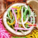  Mứt Dừa Non Thanh Điệp Dạng Sợi Đũa Mix Vị - Lon 450Gr 