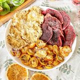  Combo 30 Gói Trà Detox Mix THANH LONG THƠM TẮC VÀNG + Tặng Bình Thủy Tinh (Trà hoa quả Sấy Khô - Trà Thảo Mộc) nhiều vị 