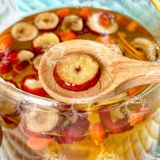  Trà Đông Trùng Tứ Vị (Tăng Đề Kháng, Đẹp da, Chống lão hoá, Ngủ Ngon, Thanh nhiệt) Hộp 10 Gói 