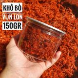  Khô Bò Sợi Vụn Lon 150Gram 