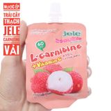 Nước Ép Trái Cây Thạch L-Carnitine Hương Vải - Gói 150gr 