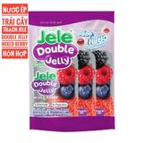  Nước Ép Trái Cây Thạch L-Jele Double Jelly Hương Mixed Berry - Lốc 3 Gói 