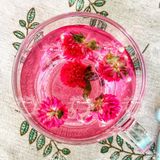  Trà Hoa Cúc Bách Nhật Tím Sấy Khô (Hoa Cúc Pha Lê - Cúc Mút Áo - Hoa Bi - Gomphrena Globosa) Túi 500Gr 