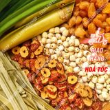  Set Long Nhãn Hạt Sen Táo Đỏ Nấu 10 - 12 Ly - Set Tự Nấu 