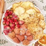  Combo 30 Gói Trà Detox Mix TÁO THƠM DÂU HOA HỒNG + Tặng Bình Thủy Tinh (Trà hoa quả Sấy Khô - Trà Thảo Mộc) nhiều vị 
