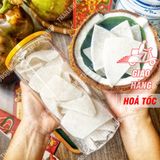  Mứt Dừa Non Miếng Vị Vani Sữa - Lon 400Gram 