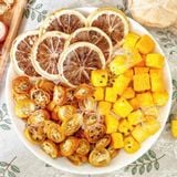  Combo 30 Gói Trà Detox Mix CHANH DÂY TẮC VÀNG CHANH + Tặng Bình Thủy Tinh (Trà hoa quả Sấy Khô - Trà Thảo Mộc) 