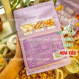  Hạt Dinh Dưỡng Sữa Chua Trái Cây Meizhoushike Yogurt, Nuts Oatmeal - Gói Màu Tím 400Gr 