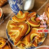  Bánh Liềm Sữa Lon 350Gram (Bánh Quy Bơ Sữa/ Bánh Quy Giòn) 