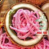  Mứt Dừa Non Thanh Điệp Sợi Đũa Vị Dâu Tây - Lon 450gr 