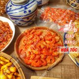 Tôm Biển Sấy Khô Size To ( Tôm Sấy Mộc ) - Túi 100gram 
