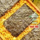  Rong Biển Kẹp Hạt DinH Dưỡng Chà BônG - Snack Rong Biển HQ 