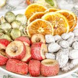 Combo 30 Gói Trà Detox Mix SƠN TRA CAM XÍ MUỘI TẮC XANH + Tặng Bình Thủy Tinh (Trà hoa quả Sấy Khô - Trà Thảo Mộc) 