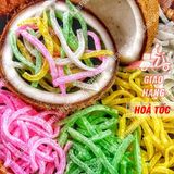  Mứt Dừa Non Thanh Điệp Sợi Đũa Mix Vị Lon 450gr 