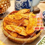  Chuối Sấy Mè Gừng Túi 500Gram 
