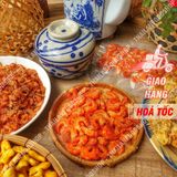  Tôm Biển Sấy Khô Size To ( Tôm Sấy Mộc ) - Túi 100gram 