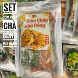  Set Cơm Cháy Chà Bông Mỡ Hành Đầy Đủ Nguyên Liệu - 6 Miếng 