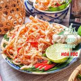 Hộp Qùa Tết Khô Mực Xé Sợi Hấp Nước Dừa (Hộp Vuông Kim Cương) - Hộp 500Gr 