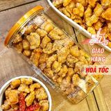  Tóp Mỡ Liền Da Xốc Muối Tỏi - Lon 250gr 