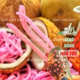  Mứt Dừa Non Thanh Điệp Sợi Đũa Vị Dâu Tây - Túi 1kg 