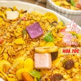  Hạt Dinh Dưỡng Sữa Chua Trái Cây Meizhoushike Yogurt, Nuts Oatmeal - Gói Màu Hồng 400Gr 