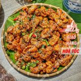  Da Gà Sấy Giòn Sốt Bơ Tỏi Lon 250Gram 