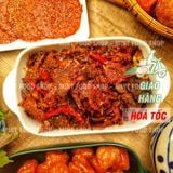  Khô Bò Cháy Tỏi Hồng Ngự - Lon 300gr 