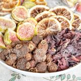  Combo 30 Gói Trà Detox Mix LÊ GAI SUNG CHANH ATISO + Tặng Bình Thủy Tinh (Trà hoa quả Sấy Khô - Trà Thảo Mộc) 
