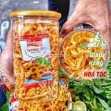  Mực Sợi Sấy Bơ Tỏi Siêu Ngon - Lon 300gram 