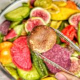 Rau Củ Trái Cây Mix Nấm Sấy Thăng Hoa (Rau Củ Trái Cây Mix Nấm Sấy Giòn) - Túi 500gr 