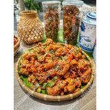  Da Gà Sấy Giòn Sốt Bơ Tỏi Túi 1KG 