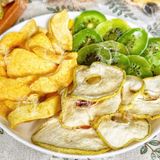  Combo 30 Gói Trà Detox Mix ĐÀO LÊ KIWI + Tặng Bình Thủy Tinh (Trà hoa quả Sấy Khô - Trà Thảo Mộc) 