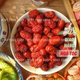  Táo Đỏ Sấy Dẻo Nguyên Trái Tân Cương - Túi 1kg 