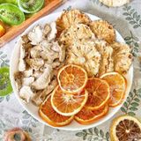  Combo 30 Gói Trà Detox Mix Cam Thơm Gừng + Tặng Bình Thủy Tinh (Trà hoa quả Sấy Khô - Trà Thảo Mộc) nhiều vị 