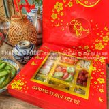  Hộp Quà Tết 9 Vị Set Quà Hộp Mứt Tết 