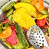  Rau Củ Trái Cây Mix Nấm Sấy Thăng Hoa (Rau Củ Trái Cây Mix Nấm Sấy Giòn) - Túi 500gr 
