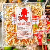  Hộp Vuông Khô Mực Xé Sợi Hấp Dừa (Hộp Vuông Kim Cương) - Hộp 500Gr 