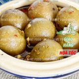  Sấu Tươi Dầm Ớt Đường Lon 250Gram 
