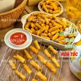  Chả Giò Tôm Mini Sấy Giòn Ăn Liền - Túi 1kg 