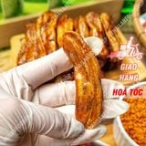  Chuối Sấy Dẻo Đà Lạt Không Đường Lon 500Gr 