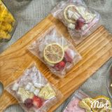  Trà Bưởi Đỏ Nhiệt Đới Mix Trái Cây Sấy Lạnh (Cốt trà bưởi, Chanh Vàng, Dừa, Dâu Tây, Dứa, Đường Phèn)- Hộp 5 Set & 1 Set 