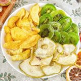  Combo 30 Gói Trà Detox Mix ĐÀO LÊ KIWI + Tặng Bình Thủy Tinh (Trà hoa quả Sấy Khô - Trà Thảo Mộc) 