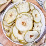  Lê Thái Lát Sấy Lạnh Túi 500Gram (Trà Lê Sấy Khô - Pyrus communis - Khoái Quả - Ngọc Nhũ - Mật Văn) 