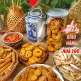  Bánh Quy Hoa Mai Nhân Nho (Bánh Quy Bơ Sữa) Lon 350Gram 