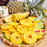  Thơm Sấy Dẻo Nguyên Miếng Thái Lan - Lon 400gr 